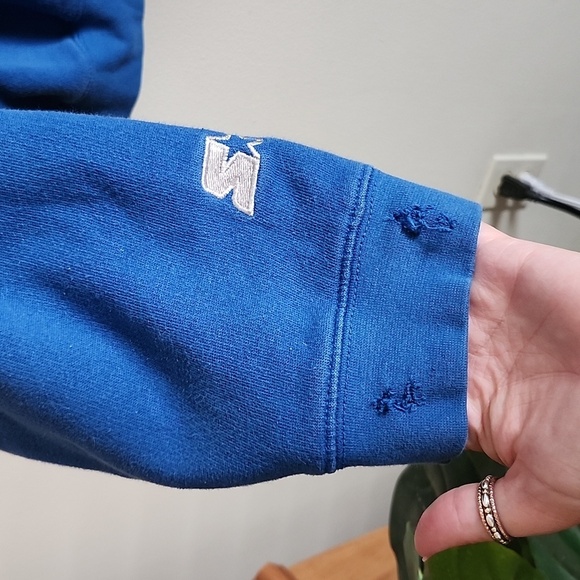 Team Starter Kentucky Wildcats Hoodie Blue, 2XL, embroidered lettering - Picture 9 of 11